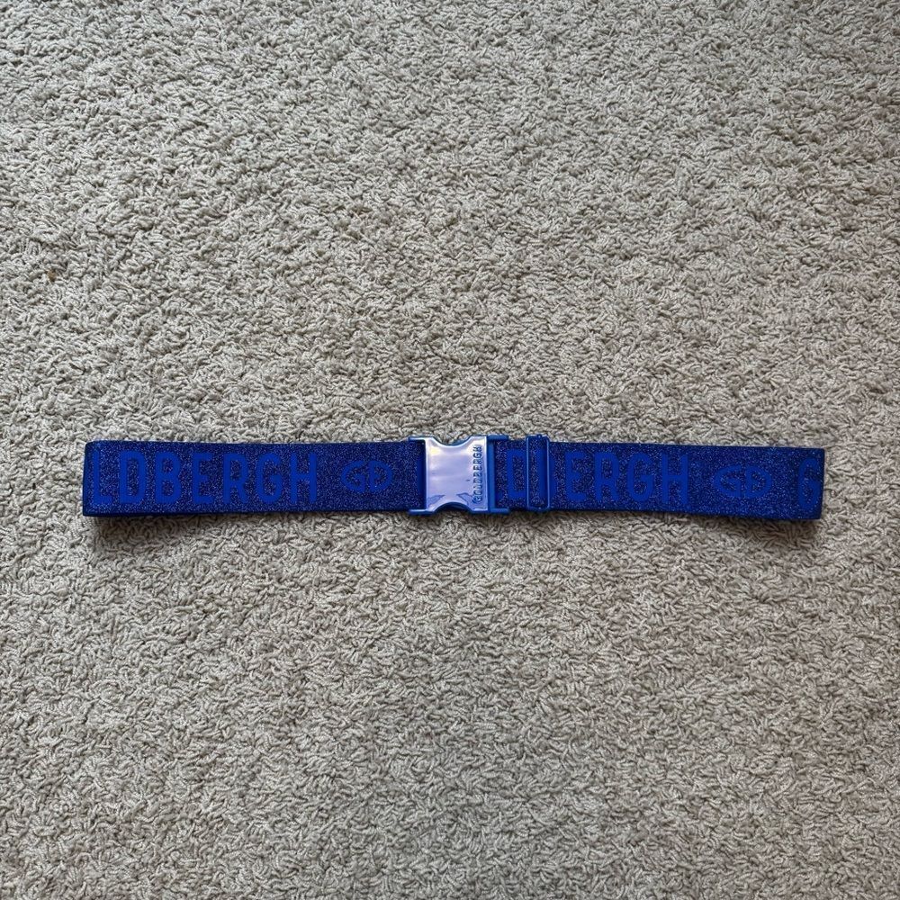 Goldbergh Ski Belt Logo Blue for Ski Pants, Jacket, and ski suits